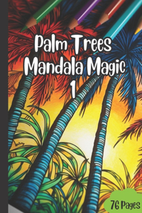 Palm Trees Coloring Book