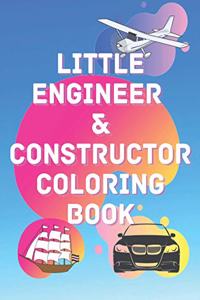 Little Engineer & Constructor Coloring Book