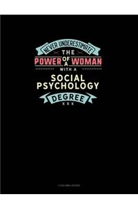 Never Underestimate The Power Of A Woman With A Social Psychology Degree