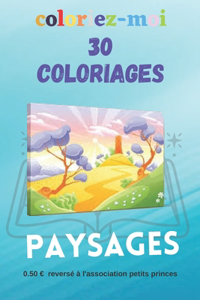 30 coloriages de paysages