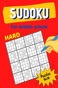 Hard Sudoku For Middle School Puzzles 16x16