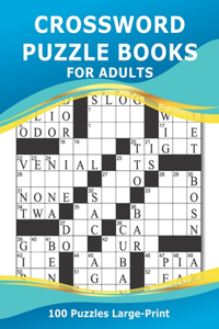 crossword puzzle books for adults Large-Print__100 Puzzles