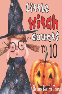 Little Witch Counts to 10