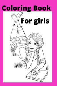 Coloring Book For girls ages 8-12