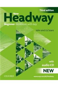New Headway: Beginner: Workbook (with Key) Pack