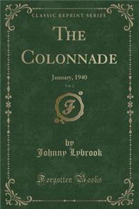 The Colonnade, Vol. 2