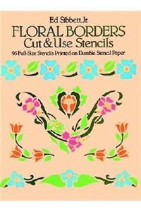Floral Borders Cut & Use Stencils