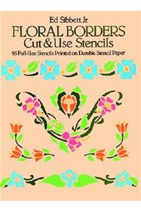 Floral Borders Cut & Use Stencils