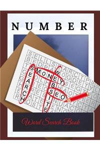 Number Word Search Book