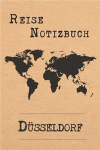 Reise Notizbuch Düsseldorf