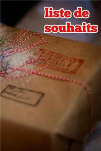 liste de souhaits