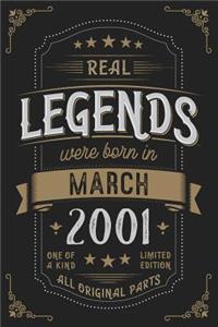 Real Legendes were born in March 2001