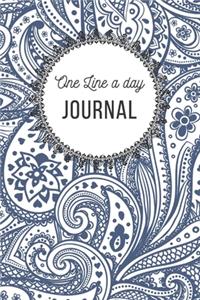 One Line A Day Journal
