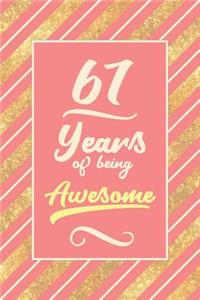 67th Birthday Journal