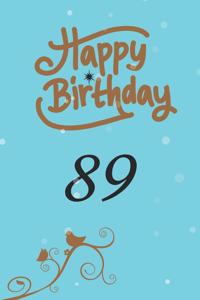 Happy birthday 89