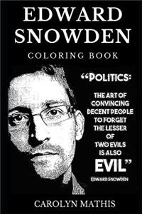 Edward Snowden Coloring Book