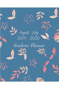 August 2019 - July 2020 Academic Planner