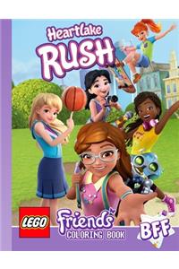 HEARTLAKE RUSH Lego Friends coloring book