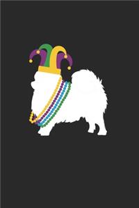 Pomeranian Journal - Pomeranian Notebook - Mardi Gras Gift for Pomeranian Lovers
