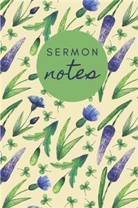 Sermon Notes Journal