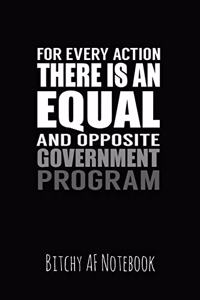 For Every Action There Is an Equal and Opposite Government Program