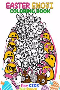 Easter Emoji Coloring Book for Kids