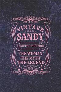 Vintage Sandy Limited Edition the Woman the Myth the Legend