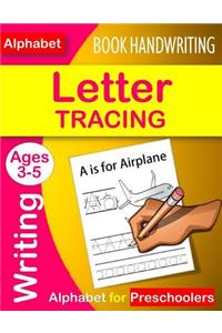 Letter Tracing Book Handwriting Alphabet for Preschoolers