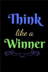 Think Like A Winner