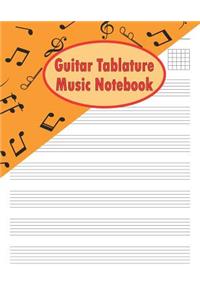 Guitar Tablature Music Notebook