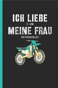 Ich liebe es, wenn meine Frau mich motocrossen lässt