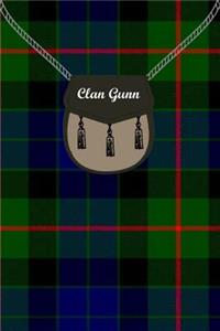 Clan Gunn Tartan Journal/Notebook