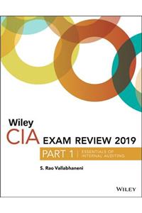 Wiley CIA Exam Review 2019, Part 1