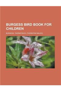 Burgess Bird Book for Children