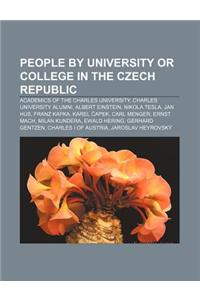 People by University or College in the Czech Republic