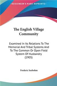 The English Village Community