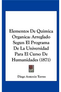 Elementos de Quimica Organica