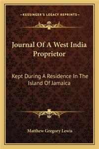 Journal of a West India Proprietor