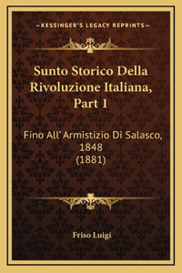 Sunto Storico Della Rivoluzione Italiana, Part 1