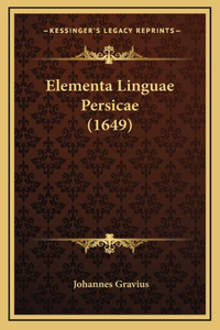 Elementa Linguae Persicae (1649)