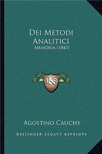 Dei Metodi Analitici