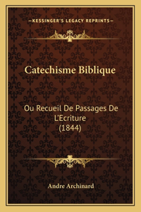 Catechisme Biblique