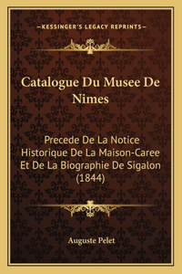 Catalogue Du Musee De Nimes