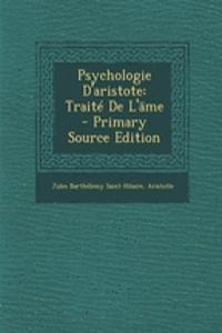 Psychologie D'Aristote