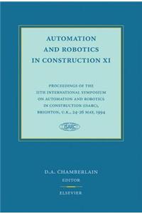 Automation and Robotics in Construction XI