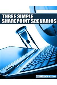 Three Simple Sharepoint Scenarios