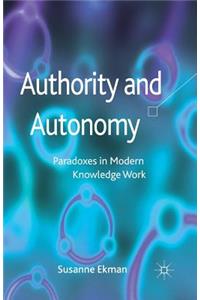 Authority and Autonomy