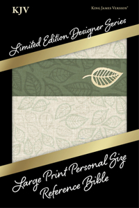 KJV Large Print Personal Size Reference Bible, Sage