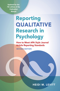 Reporting Qualitative Research in Psychology