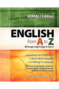 Somali Edition - English From A To Z